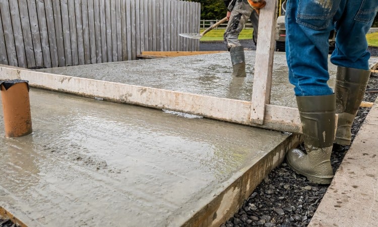 ¿Necesita grava debajo de un patio, losa o cimientos de concreto?