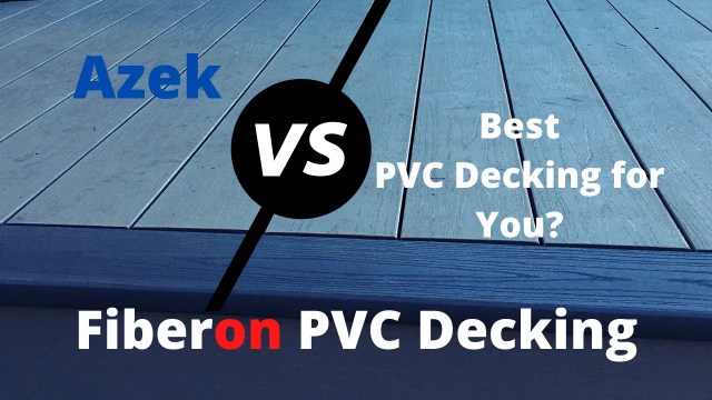 Azek vs Fiberon, ¿la mejor plataforma de PVC para usted?