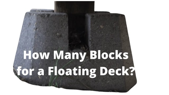 Cálculo de cuántos bloques de plataforma para una plataforma flotante