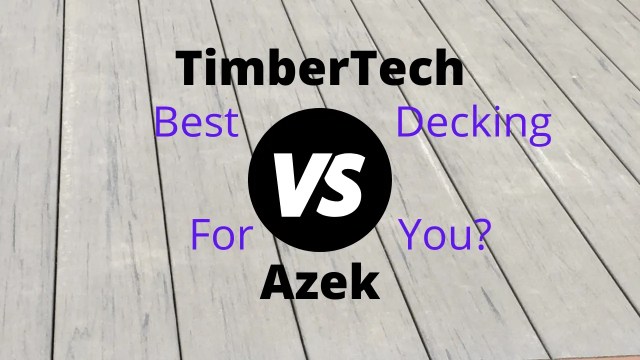 TimberTech vs Azek, ¿la mejor plataforma de bajo mantenimiento para usted?